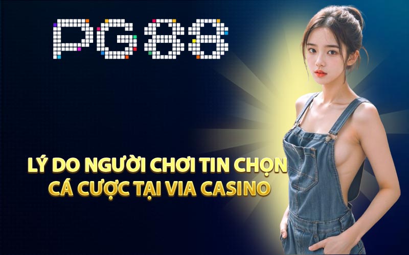 Lý do người chơi tin chọn cá cược tại Via Casino