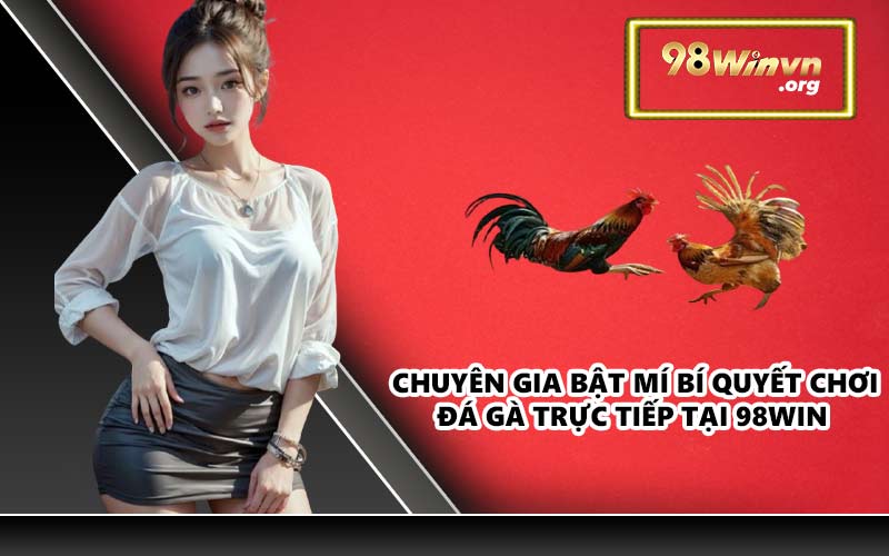 Chuyên gia bật mí bí quyết chơi đá gà trực tiếp tại 98WIN